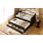 Daybed With Trundle And Storage, Wooden Sofa Bed With Upholstered Button Tufted Backrest For Versatile Use-247209026