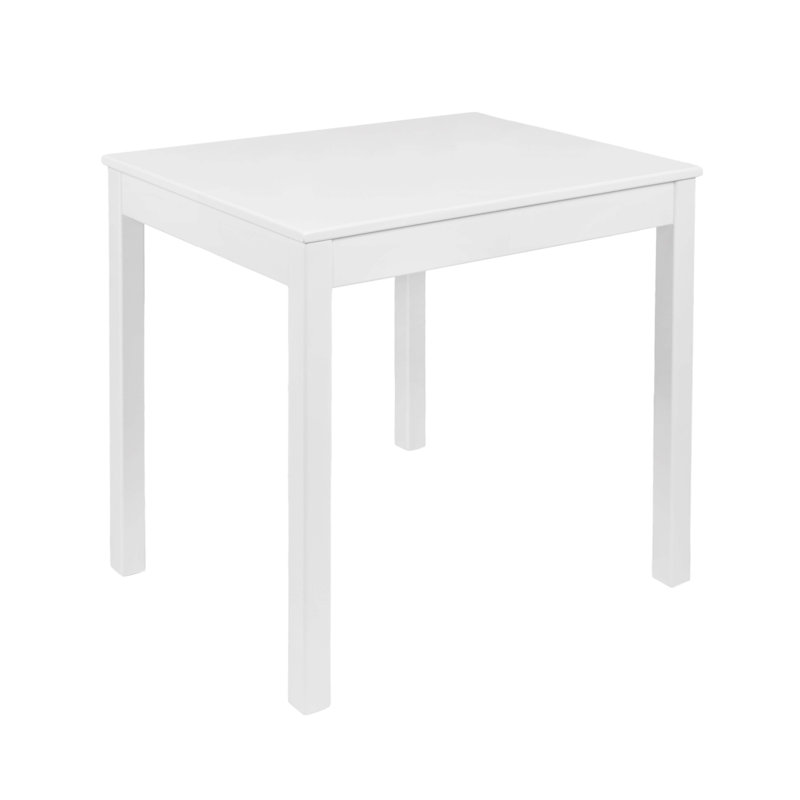 Sabian Rectangular Dining Table, 75cm H x 50cm W x 75cm D, White