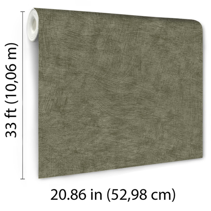 Papier peint Pampas, Vert