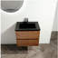 Coiffeuse murale avec lavabo en céramique et 2 tiroirs à fermeture en douceur-2045209518-2045209519-2045209521
