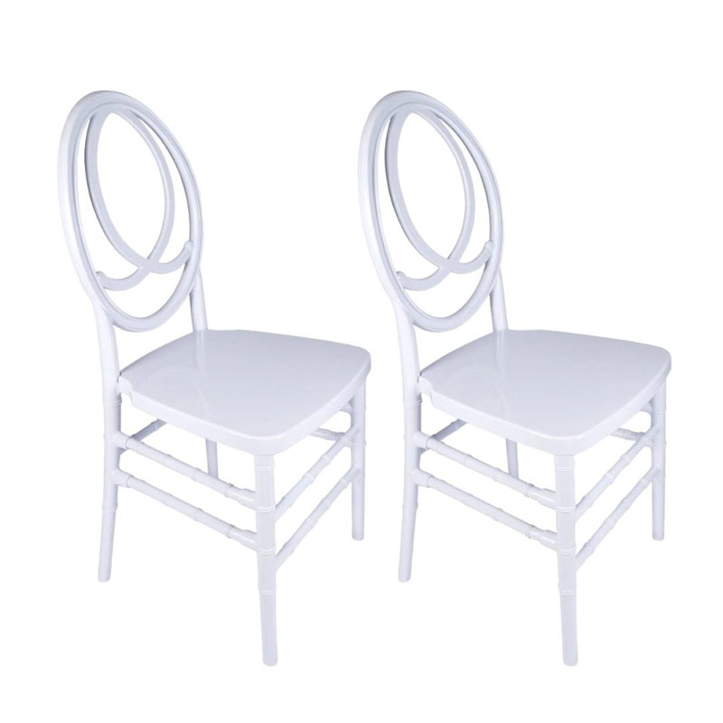 ToughResin Infinity Dining Chair by Chivari, White
