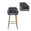 Ensemble de 2 tabourets de bar Minimalist-308141484