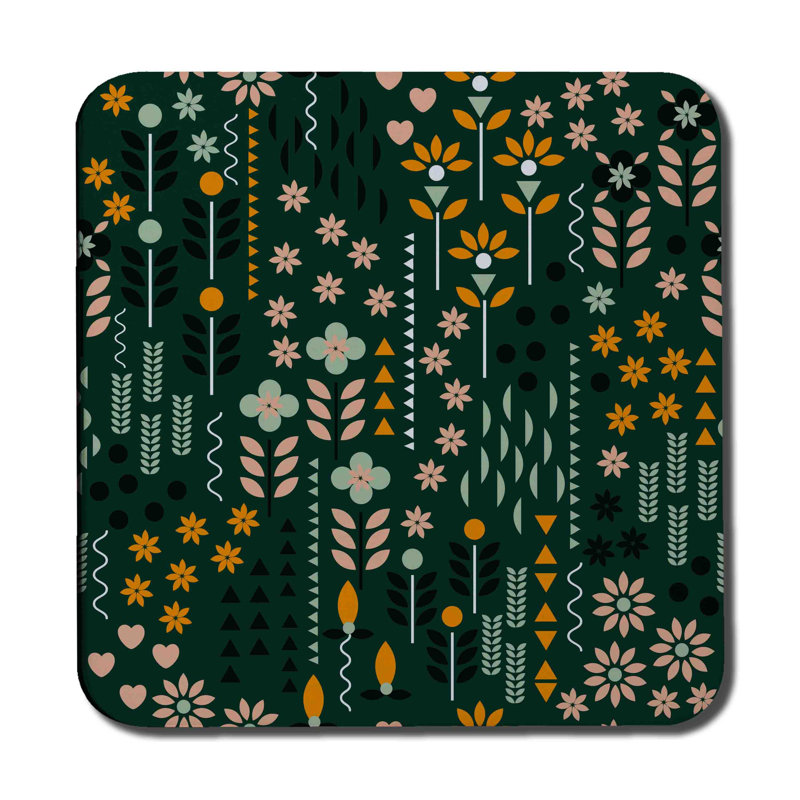 Square 6 Piece Coaster Set