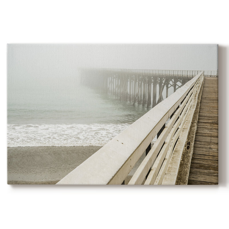 San Simeon Wharf -Galery Wra envelopped Cavas, 40 x 60