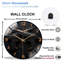 Horloge murale avec horloge murale 12 po