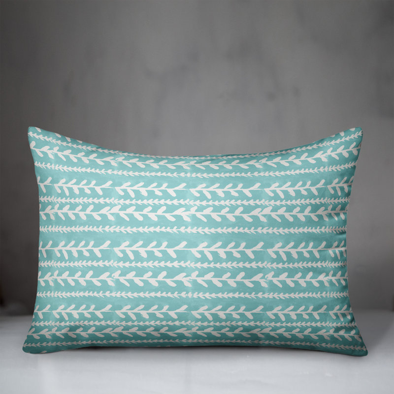 Floral Outdoor Throw Pillow