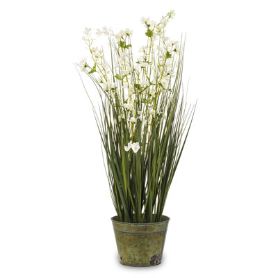 Silk Arrangement in Pot