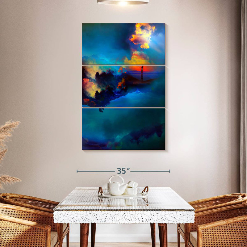 Kelan Time Keepers, 50" H x 32" W