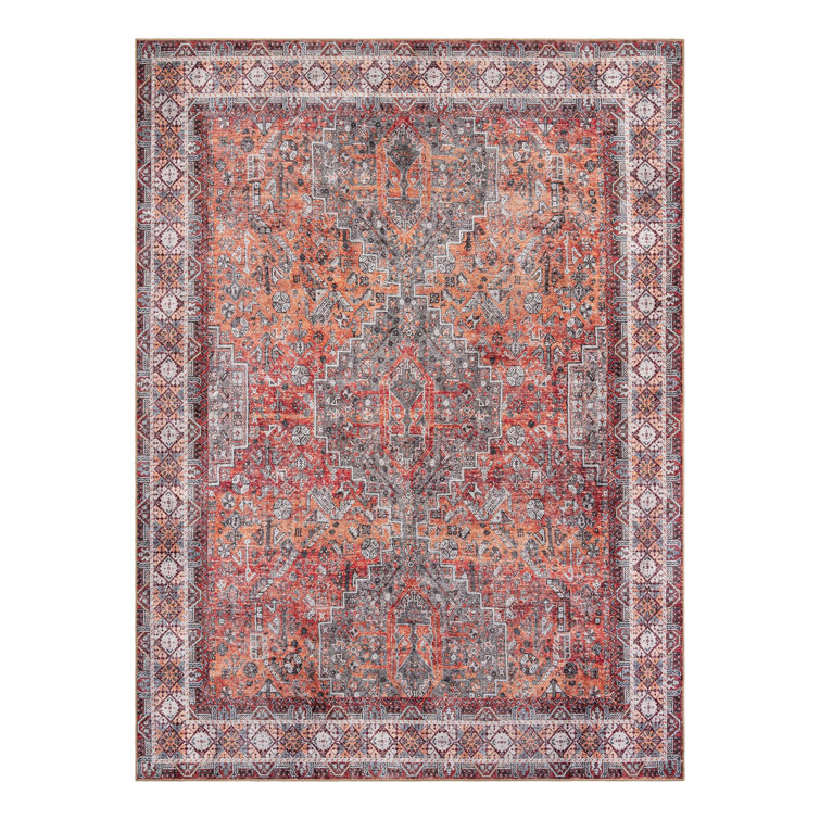 Marshanna Performance Chenille Geometric Indoor Rug