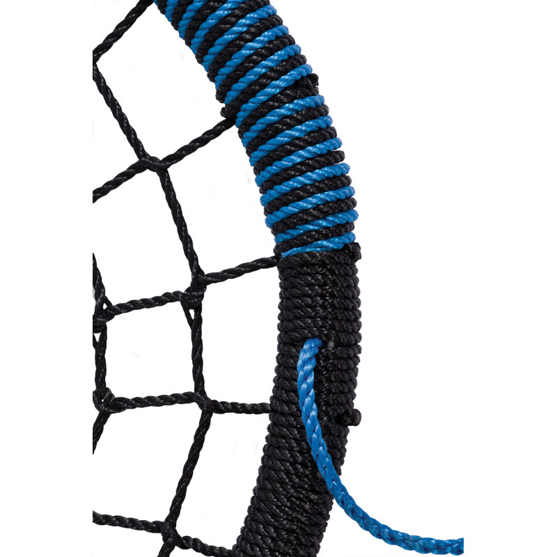 Freeport Park Swing Seat with Mounting Hangers and Chains, Blue