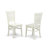 7 Piece Dining Table Set Consist of a Rectangle Dining Room Table with Butterfly Leaf and 6 Wood Seat Chairs, 42x78 Inch, Linen White-1502623470-1562959678