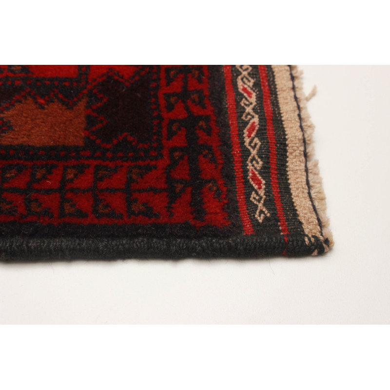 Teimani Red Rug 3'2" x 5'4"