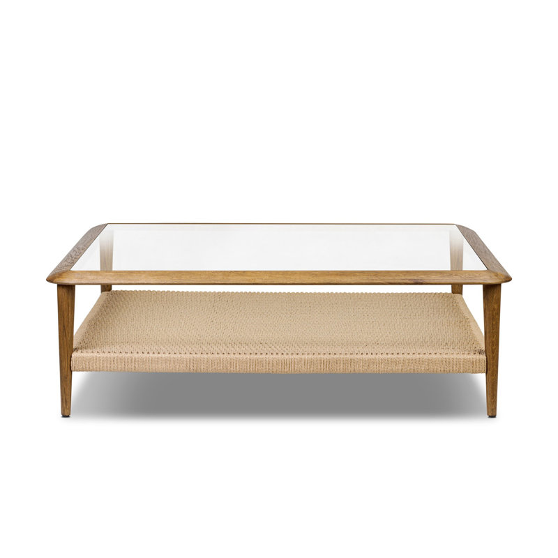 Table basse - Chêne brun moyen