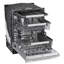 Powersteam Stainless Steel Dishwasher, Transitional Design