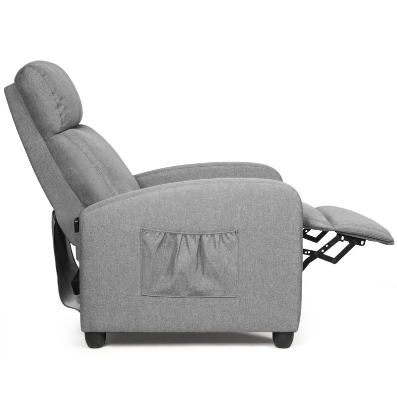Forgue 68cm Wide Standard Recliner, Grey