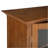 Acadian 39 Inch Wide  Wood Transitional Storage Cabinet In Light Golden Brown