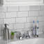 Classico Carrara 3" x 6" Ceramic MarbleLook Subway Tile