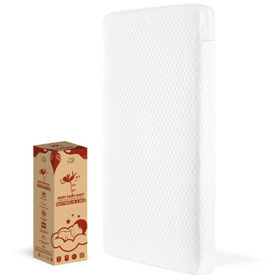 Dream On Me Baby Fairy 5” Foam Crib & Toddler Bed Mattress