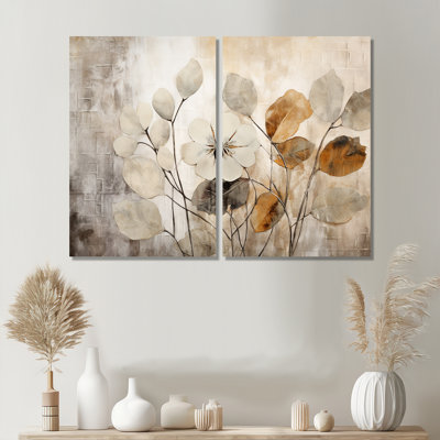 Baillons - 2 reproductions d'art moderne sur toile