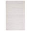 Tapis argenté en laine tissé à la main Nasir-17990037
