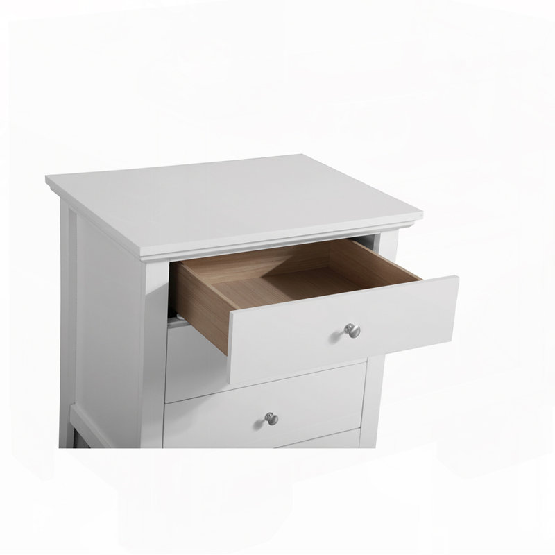Hammond 3 Drawer Nightstand, White