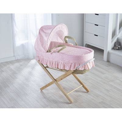 Moses Basket with Bedding with Mattress