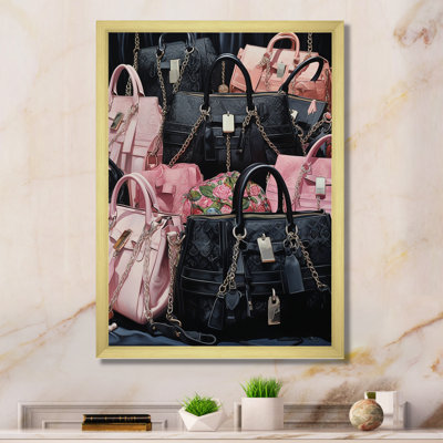 Impression sur toile Melanda All I Need Is My Designer Sacs III