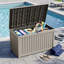 Boîte de rangement verrouillable en résine 300 gallons-134200628