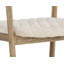 Takenori Upholstered Stool with Solid Wood Frame