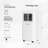 Winado 8000 BTU Wi-Fi Connected Portable Air Conditioner for 200 Square Feet with Remote Included