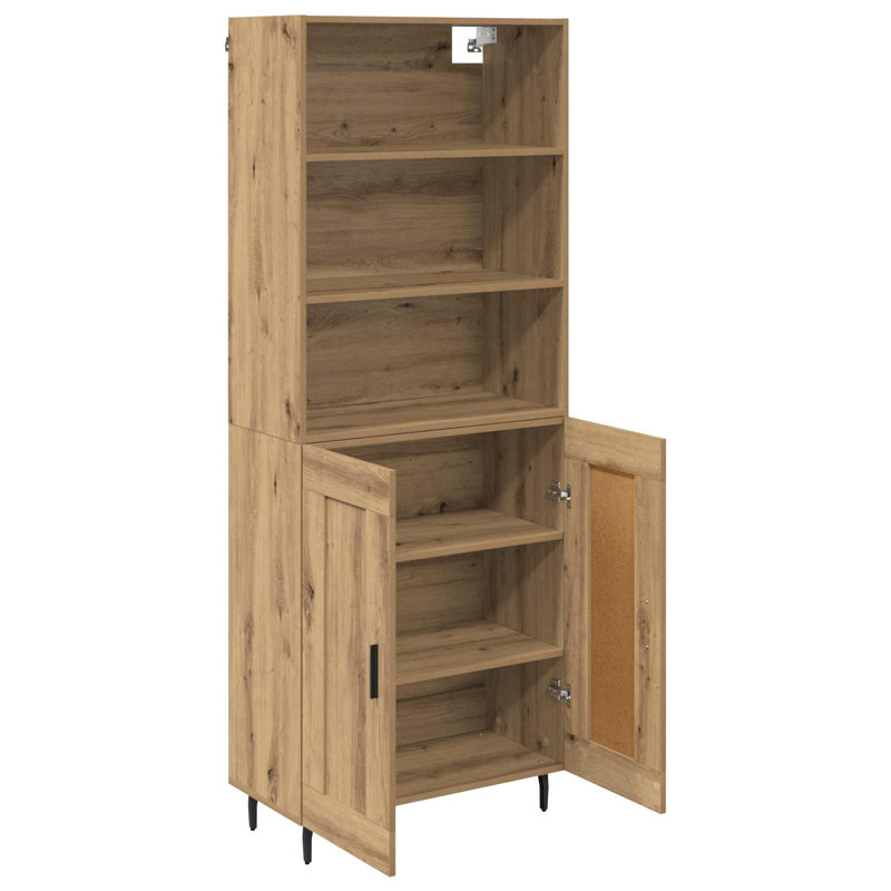 69.5cm Sideboard, Artisan Oak