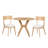 Dining Table Set for 2 Person
