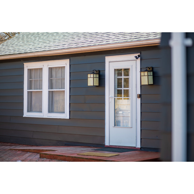 Wall Light, Burnished, Honey, 16" H x 9" W x 10.5 D