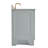Nobe 73'' Solid Wood Double Bathroom Vanity in Grey with 0.75'' Carrara Marble Top, Center, Rectangle Sink-12935690-47770671-33908078