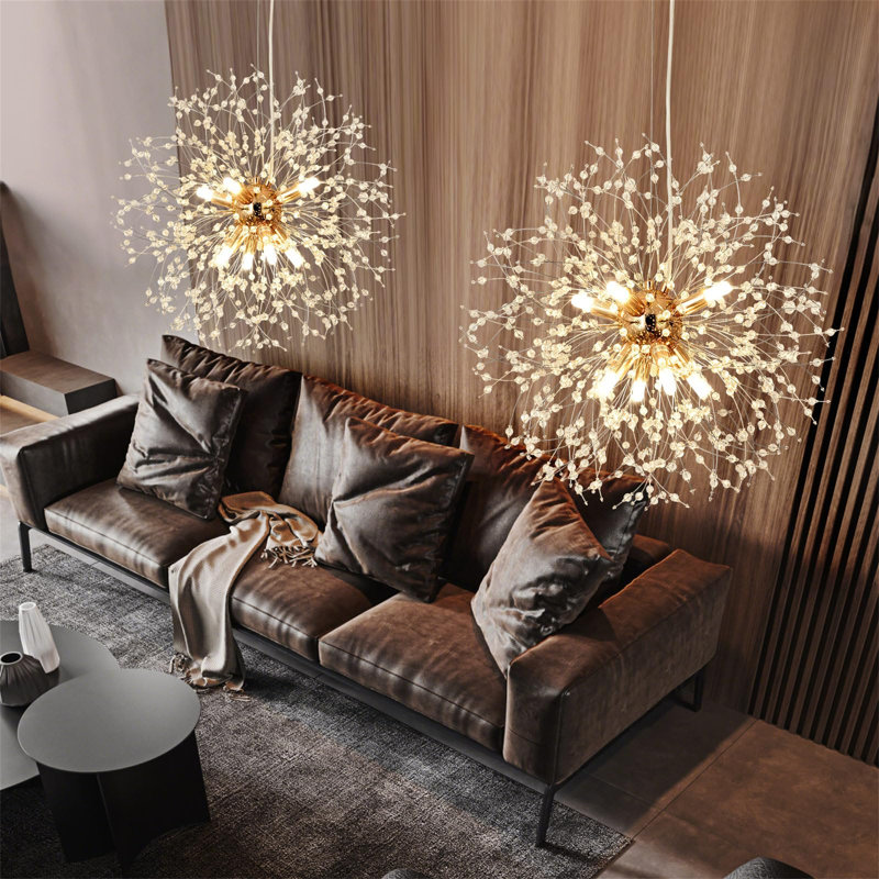 Chandelier, Gold
