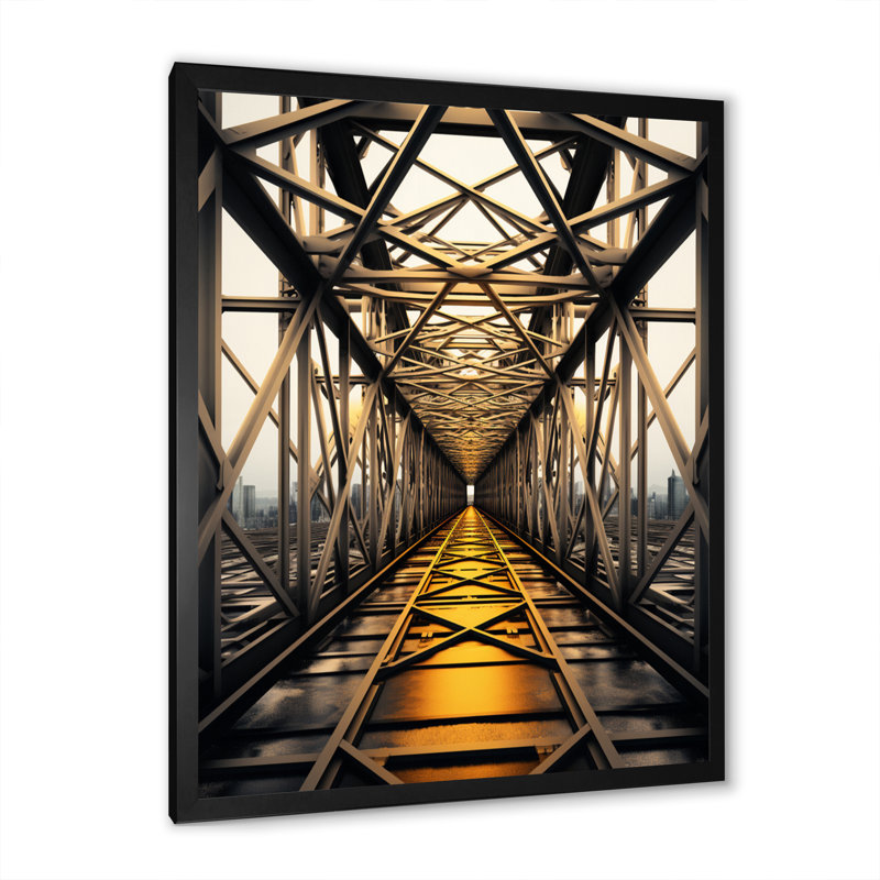 Impression sur toile Bowdens Power Plants Powerful Energies IV, Cadre photo noir, H 20 po x l 12 po x P 1 po