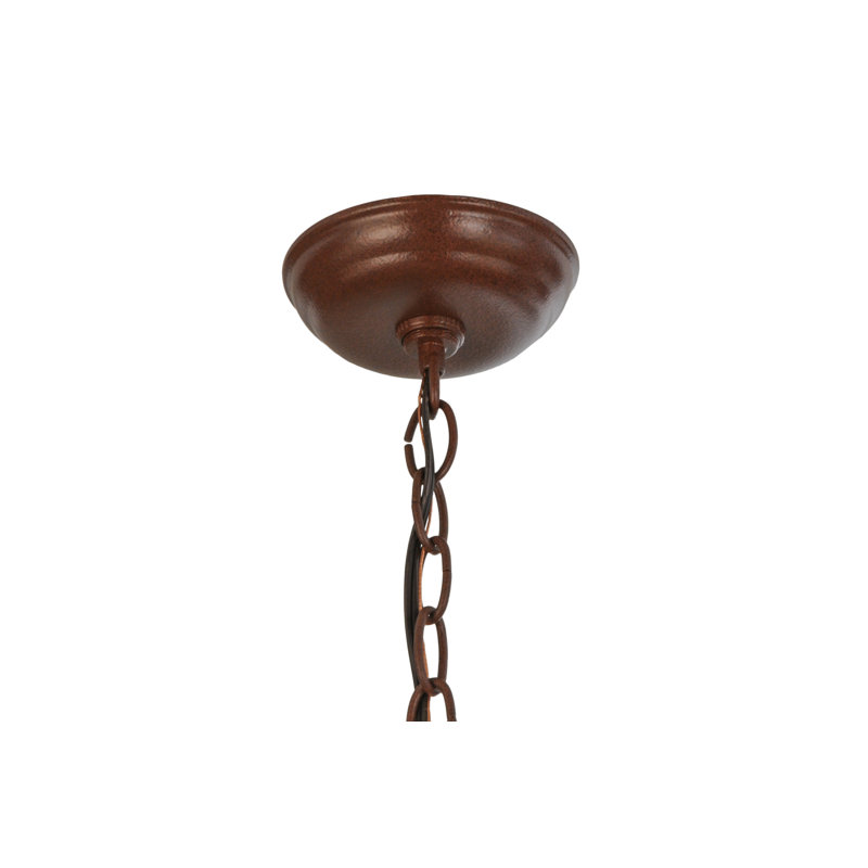 Luminaire suspendu conique unique 2 lumières Quail Hunter avec chien