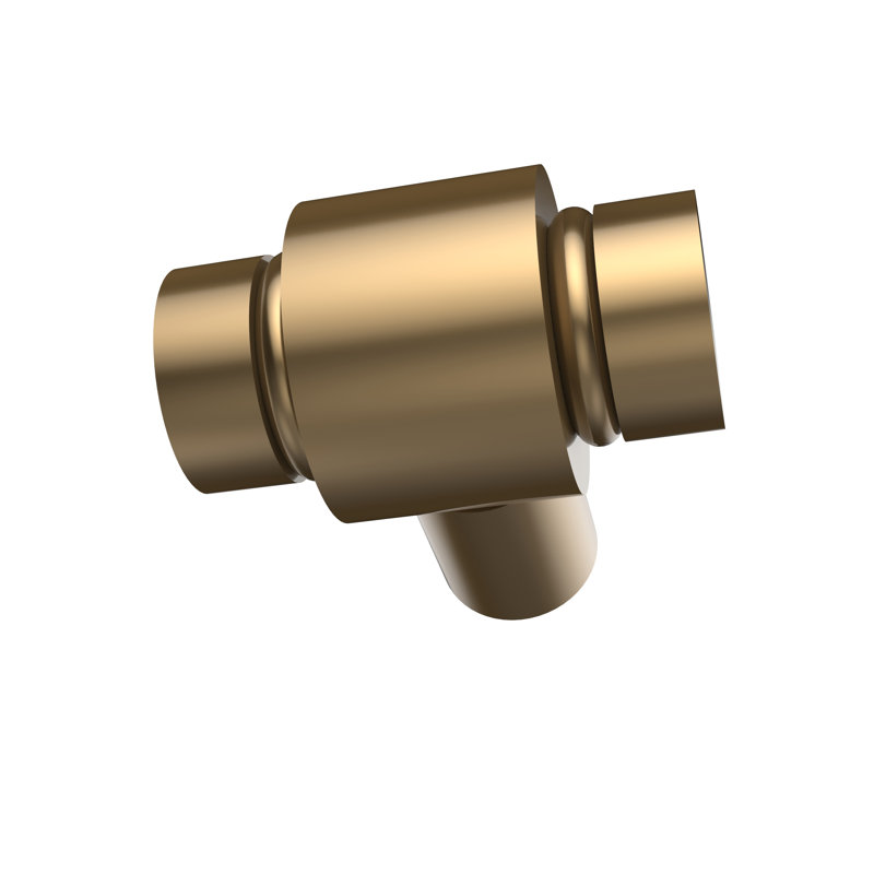 Ballenas 1 1\2" Length Knob, Brushed Bronze