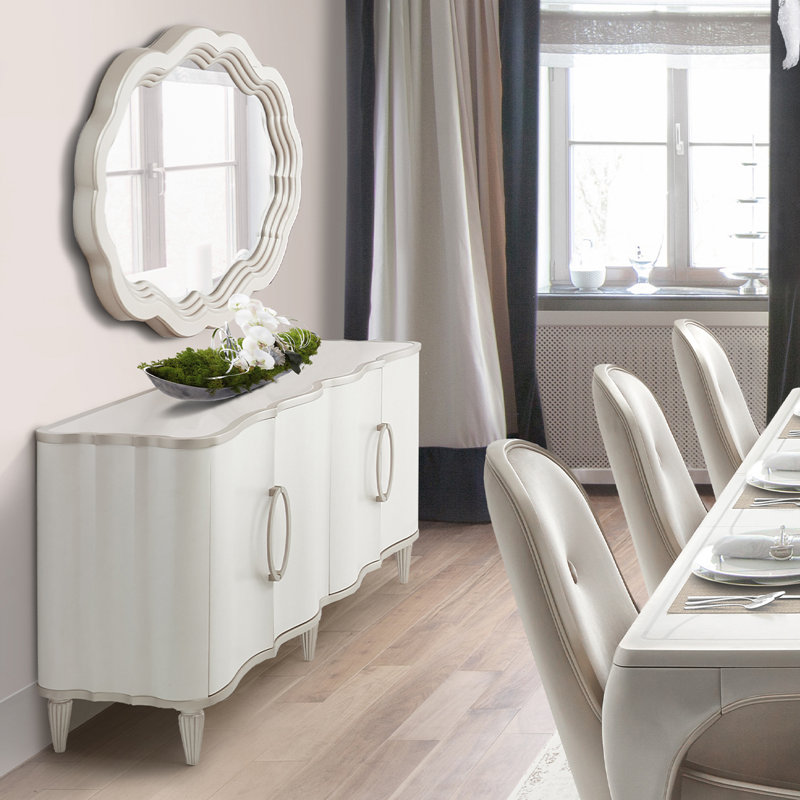 London Place Flat Beveled Wall Mirror