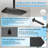 Shower Systems with 14"Rain Shower and High Pressure Handheld Spray, Celling Mount, Rough in-Valve-84695081