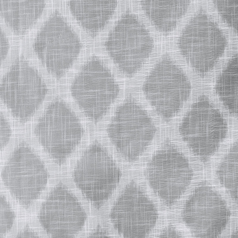 Panneau de rideau occultant imprimé Ikat (seulement 1 panneau PC), Gris, L 50,09 po x L 95,09 po