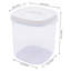 Verre clair 176 oz. Contenant alimentaire