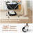 Collapsible Laundry Cart with Wheels-125139743