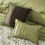 Édredon 7 pièces pour très grand lit - Design 100% broderie ornementale comprenant un édredon, des taies décoratives, des coussins décoratifs et une jupe de lit-117583650