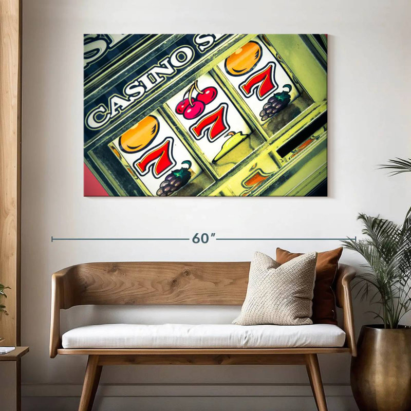 Senne Slot Machine Display, 32" H x 48" W