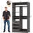 72-204 Inches Closet System With 10 Drawers And 10 Clothes Garment Racks-757619098