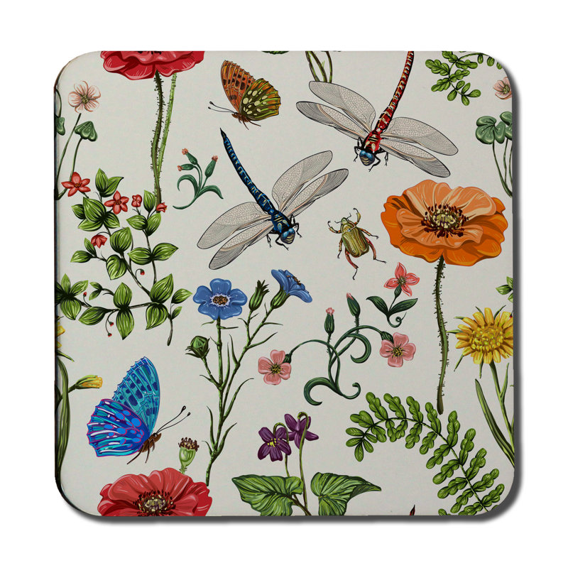 Square 6 Piece Coaster Set