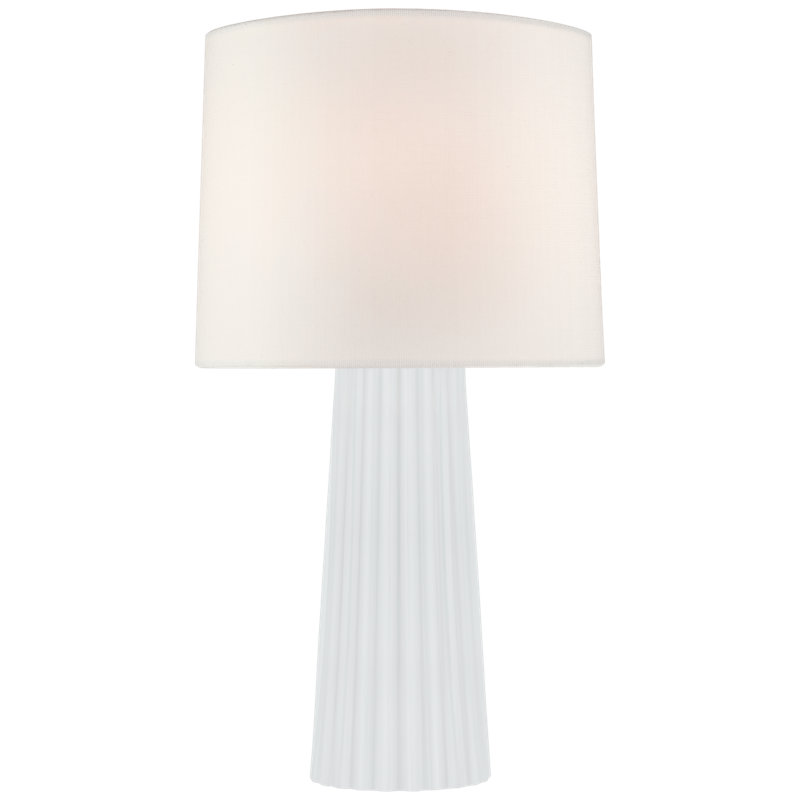 Barbara Barry Danube Medium Table Lamp, White