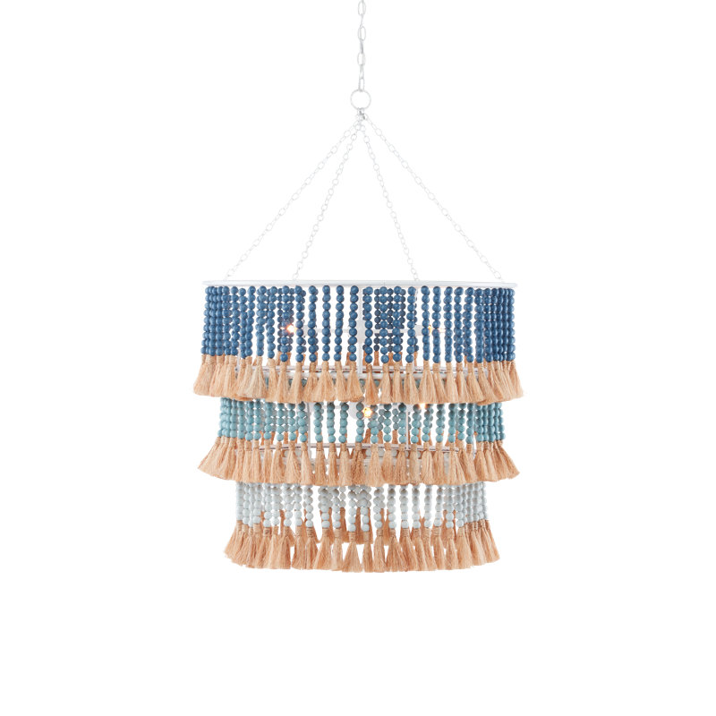 Lustre bleu St. Barts