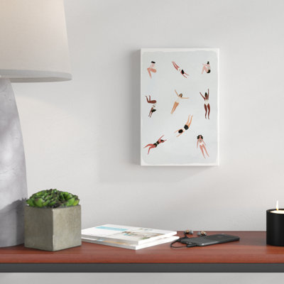 " Minnows I " by Victoria Borges Painting Print
